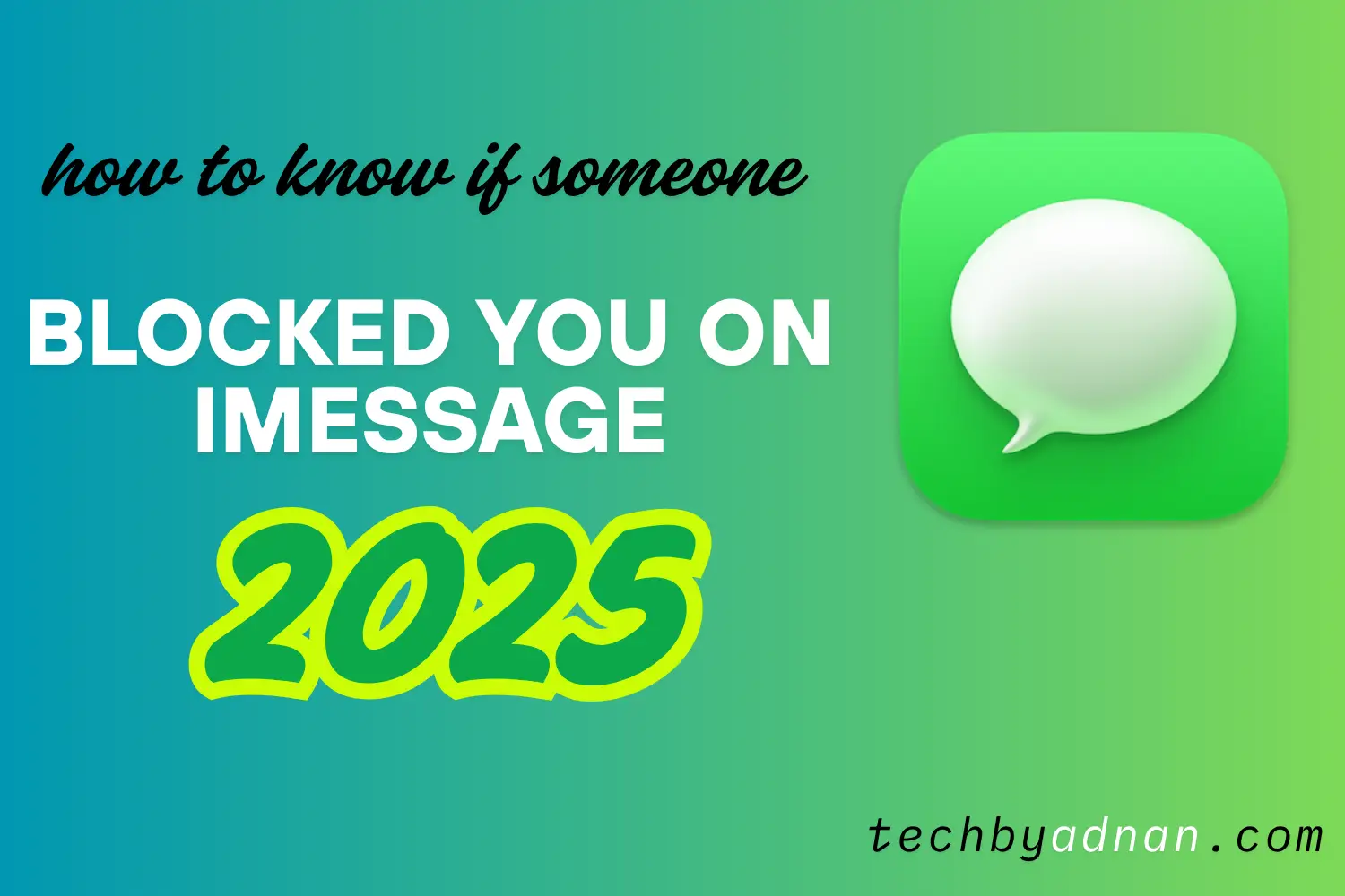 How to Know If Someone Blocked You on iMessage 2025