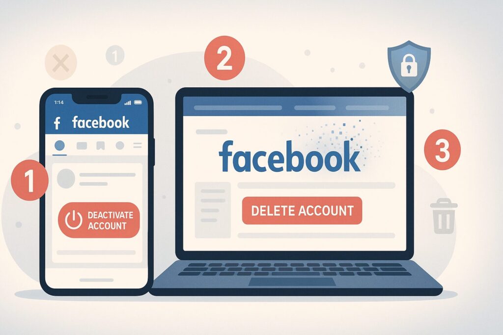 How to Delete or Deactivate Your Facebook Account