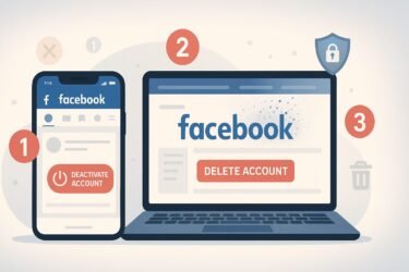 How to Delete or Deactivate Your Facebook Account