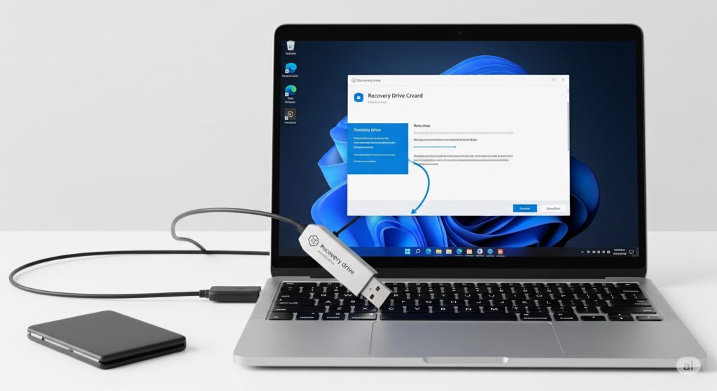 USB Recovery Drive Creation