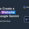 Tools Website with Google Gemini
