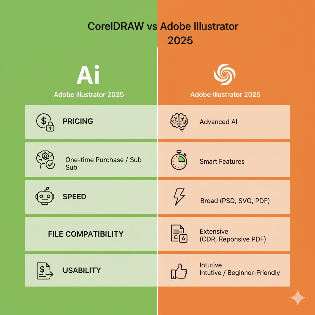 CorelDRAW vs Adobe