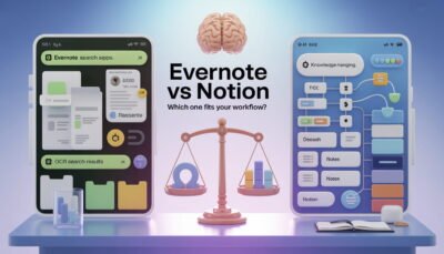 Evernote vs. Notion - Which is the Better Note-Taking App in 2026