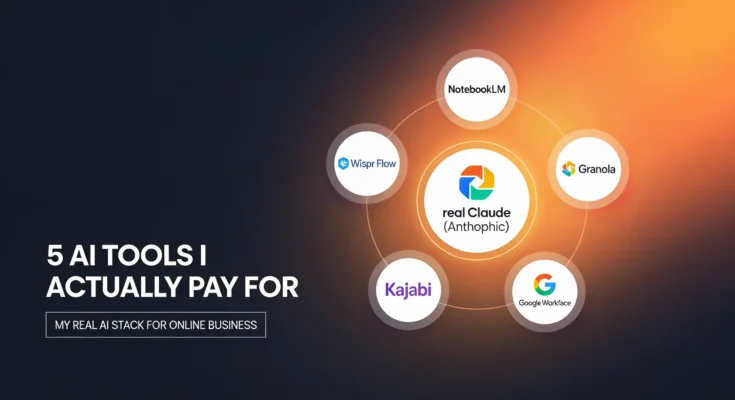 5 Best AI Tools for Online Business I Actually Pay For (2026)