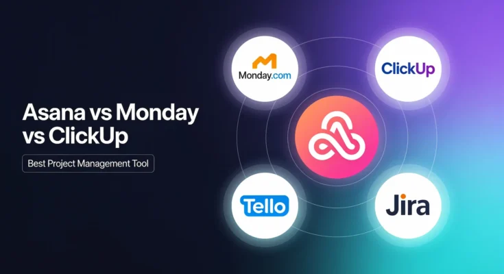Asana vs Monday vs ClickUp Best Project Management Tool