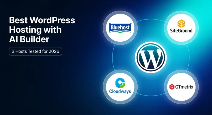 Best WordPress Hosting with AI Website Builder (2026 Test)