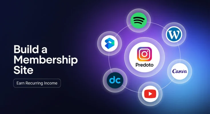 Build a Membership Site Earn Recurring Income Monthly