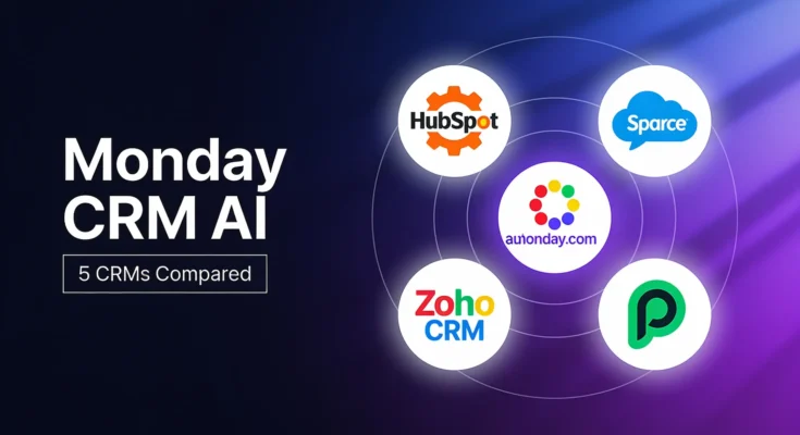 Monday CRM AI vs HubSpot, Salesforce & Zoho (2026)