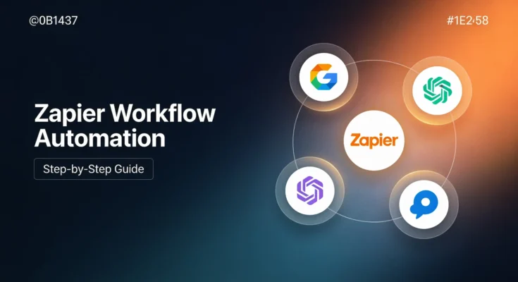 Zapier Workflow Automation Build a Zap Step by Step